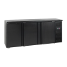 Bar Traseiro Refrigerado 3 Portas com Dobradiças - 442 L TEFCOLD: Armazene e conserve seus produtos frescos com este equipamento