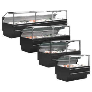 Vitrine de Serviço Premium para Peixe Fresco - 320 W