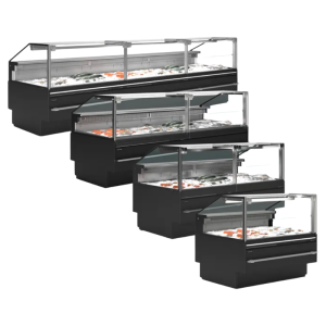 Vitrine de Serviço Premium para Peixe Fresco - 690 W