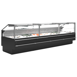 Premium Fresh Fish Service Display - 1000 W