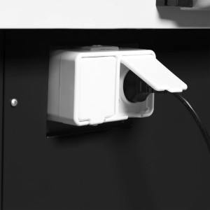 Vitrine Refrigerada de Supermercado Preto - 469 L - TEFCOLD