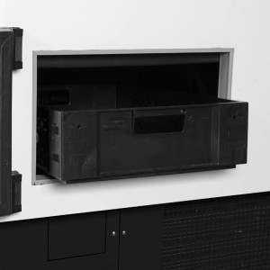 Vitrine Refrigerada de Supermercado Preto - 469 L - TEFCOLD