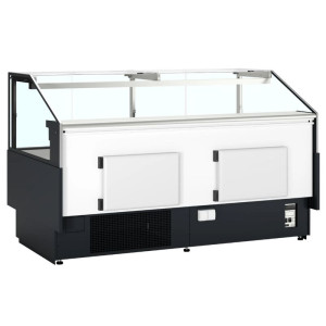 Vitrine Refrigerada de Supermercado Preto - 469 L - TEFCOLD