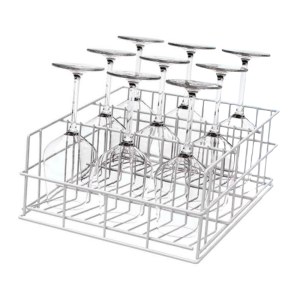Panier Incliné - Copos de Vinho - 3 Compartimentos - 40 x 40 - Krupps