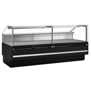 Vitrine Refrigerada de Supermercado Preta - 627 L - TEFCOLD