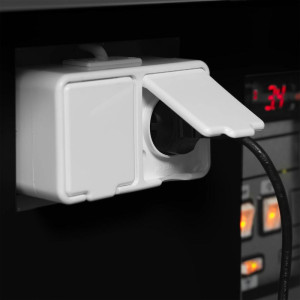 Refrigerada de Supermercado Preto - 947 L - TEFCOLD