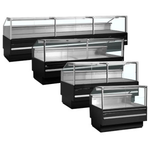Refrigerada de Supermercado Preto - 947 L - TEFCOLD