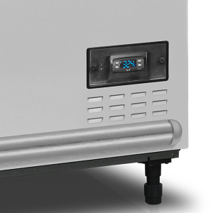 Refrigerador Congelador Tampa de Vidro Curvo - Branco - 584 L - TEFCOLD