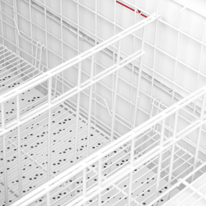 Refrigerador Congelador Tampa de Vidro Curvo - Branco - 500 L - TEFCOLD