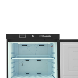 Refrigerated Cabinet 200 Liters - Positive Black - Dynasteel