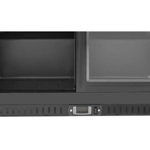 Bar Traseiro Refrigerado 212 L 2 Portas Deslizantes Preto