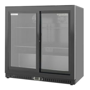 Bar Traseiro Refrigerado 212 L 2 Portas Deslizantes Preto