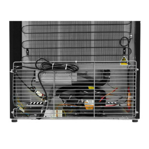 Armadura Refrigerada Positiva 376 L Preta 0/+8 °C