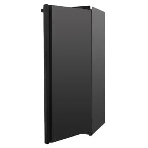 Armadura Refrigerada Positiva 376 L Preta 0/+8 °C