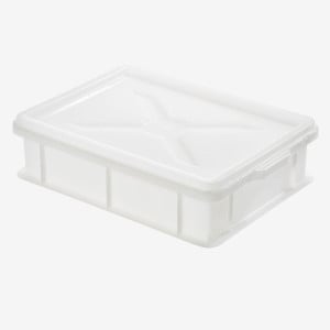 Demi Bac à Pâtons 9L Blanc - 400 x 300 mm - Gilac