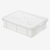 Demi Bac à Pâtons 9L Blanc - 400 x 300 mm - Gilac