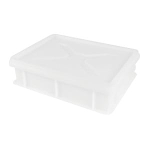 Demi Bac à Pâtons 9L Blanc - 400 x 300 mm - Gilac