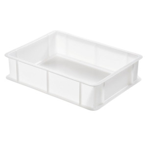 Demi Bac à Pâtons 9L Blanc - 400 x 300 mm - Gilac