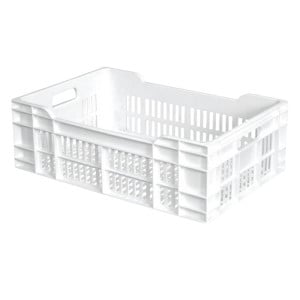 Caixa 600 X 400 Vazado 40L Branco - Gilac