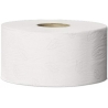 Mini jumbo advanced white toilet paper - Pack of 12 from Tork, economical and efficient.