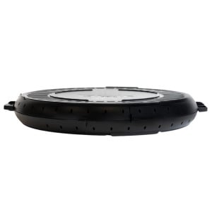Reusable Round Box - Ø 330 mm - Black - Set of 10 - Gilac