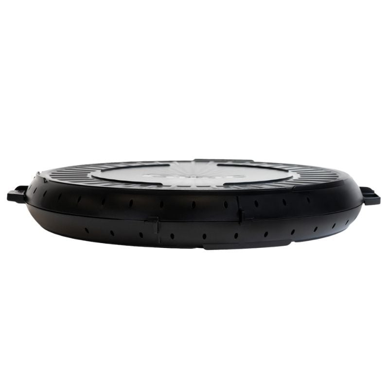 Boîte Ronde Réutilisable - Ø 330 mm - Noir - Lot de 10 - Gilac