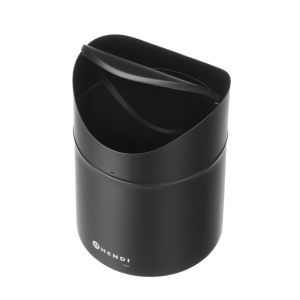 Poubelle de Table avec Couvercle Basculant - Noir - HENDI