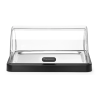 Vitrine Buffet com Tampa Deslizante UNIQ - Preto - HENDI