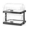 Vitrine Buffet com Tampa Deslizante UNIQ - Preto - HENDI