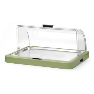 Vitrine Buffet com Tampa Deslizante UNIQ - Verde - HENDI