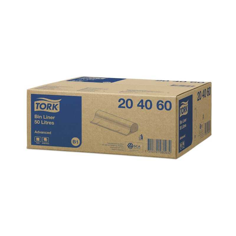 Garbage Bags 50L 10 Packs - Tork Optimal Quality