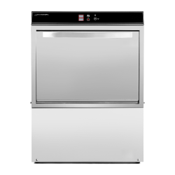 Máquina de Lavar Louça Profissional com Dosador de Líquido de Enxágue e Detergente e Bomba de Drenagem - 50 x 50 cm - Dynasteel