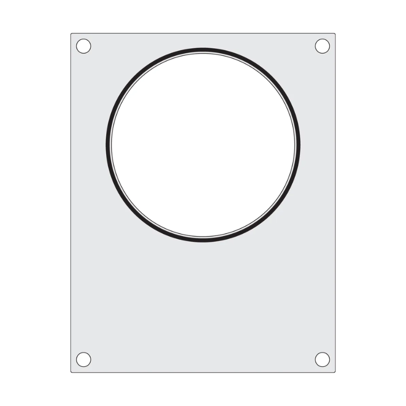Matriz de Selagem para Seladora Manual - 1 Compartimento Redondo - HENDI
