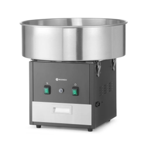 Máquina de Algodão Doce em Inox - Preto - HENDI