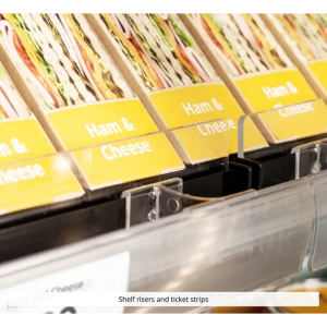 Vitrine Refrigerada Baixa Supermercado Aberta - Preto - 360 L