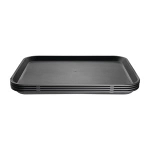 Non-Slip Rectangular Tray 410 x 305 Mm - Olympia KRISTALLON