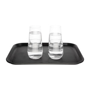 Non-Slip Rectangular Tray 405 x 305 Mm - Olympia KRISTALLON