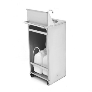 Lave-Mains Autonome Mobile Dynasteel : Higiene e Praticidade em Cozinha Profissional