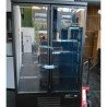 Vitrine Refrigerada Positiva 2 Portas Preto - 1000L | CombiSteel