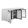 Mesa Refrigerada Positiva Profundidade 600 - 3 Portas - Dynasteel
