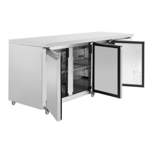 Mesa Refrigerada Positiva Profundidade 600 - 3 Portas - Dynasteel