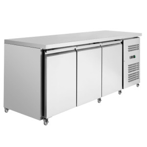 Mesa Refrigerada Positiva Profundidade 600 - 3 Portas - Dynasteel