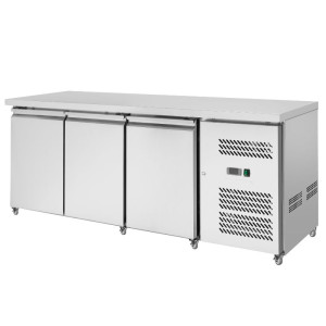 Mesa Refrigerada Positiva Profundidade 600 - 3 Portas - Dynasteel
