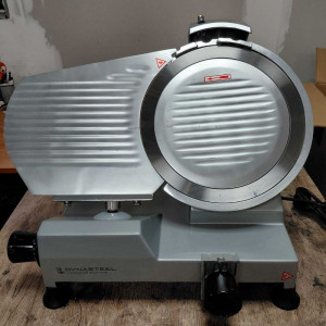 Professional Semi-Automatic Ham Slicer 300 mm - DYNASTEEL
