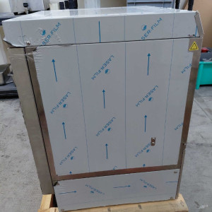 Professional Dishwasher with Rinse Aid and Detergent Dispenser and Drain Pump - 50 x 50 cm - Dynasteel