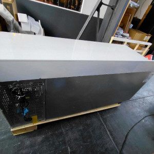 Mesa Refrigerada 3 Portas GN1/1 - Profundidade 700 com Backsplash - Dynasteel