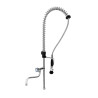 Chuveiro de Louça com Misturador Monocomando com Bico de Ganso - Dynasteel