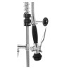 Chuveiro de Louça com Misturador Monocomando com Bico de Ganso - Dynasteel