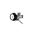 Chuveiro de Louça com Misturador Monocomando com Bico de Ganso - Dynasteel