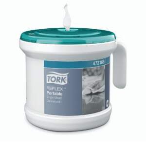 Distribuidor Portátil Tork Reflex™ - Sistema de Desbobinamento Central